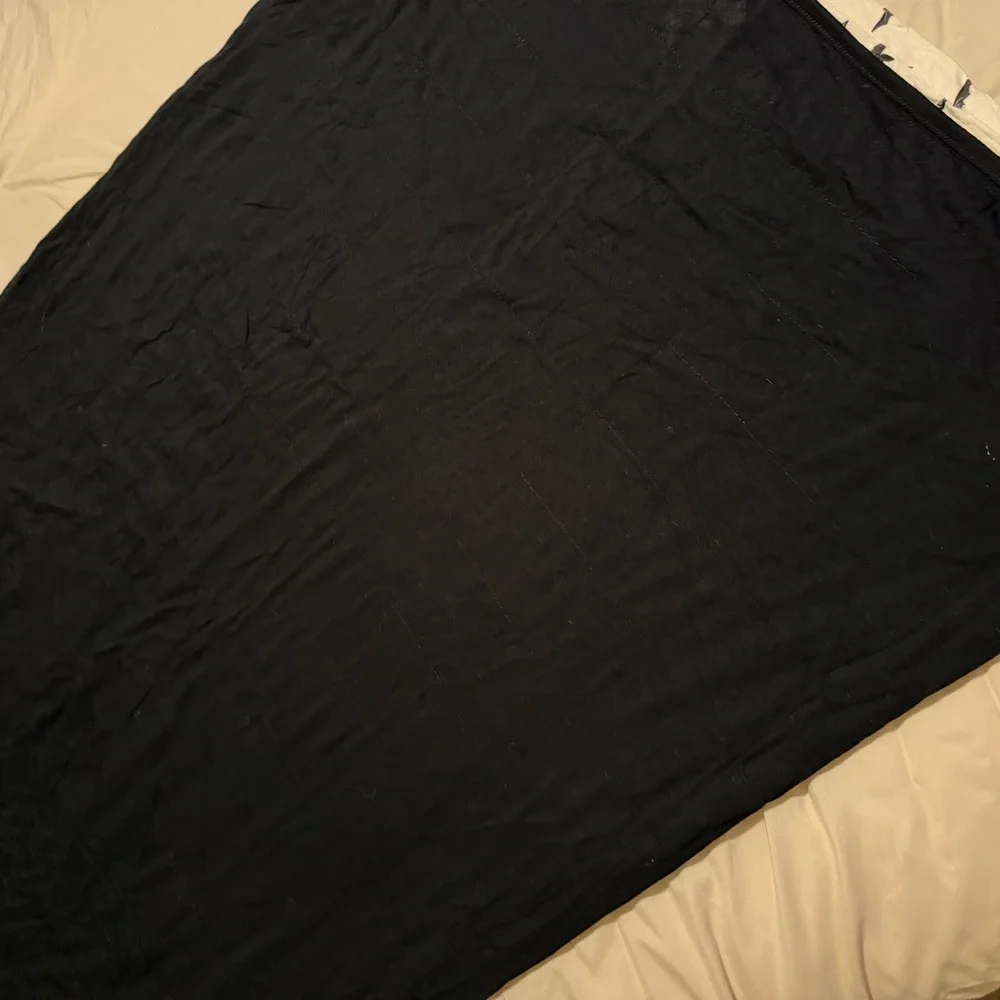 White Bat Print Lightweight Bedding Throw